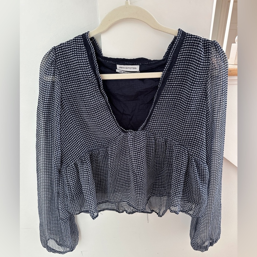 Old Urban Outfitters Patterned Blouse